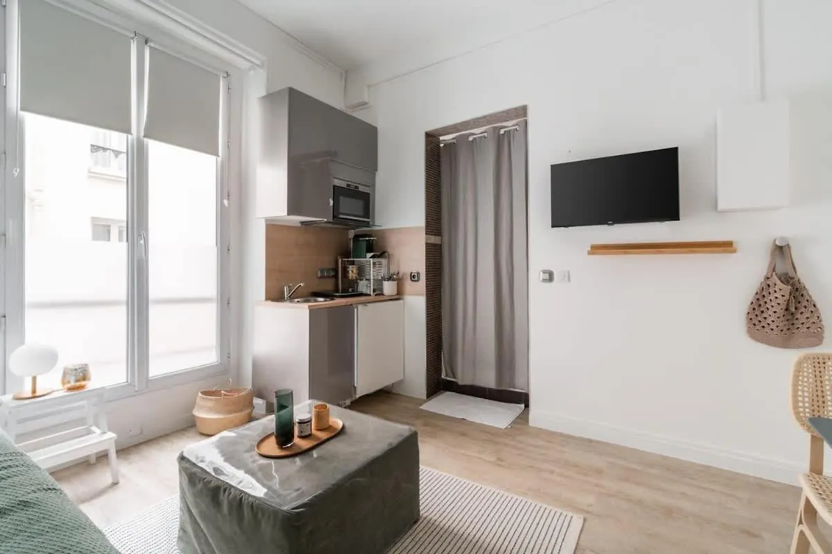 Apartment 11 Joubert - Joli Studio 1Pax Galeries Lafayette Paris